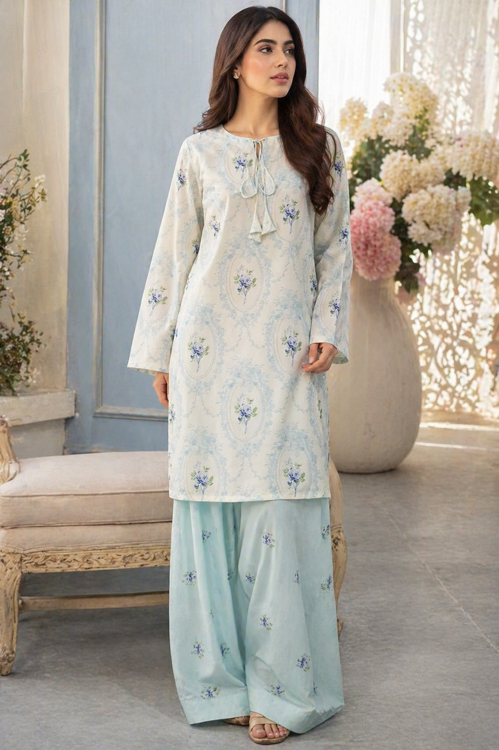 Sunheari Noor Printed 2pcs M 026