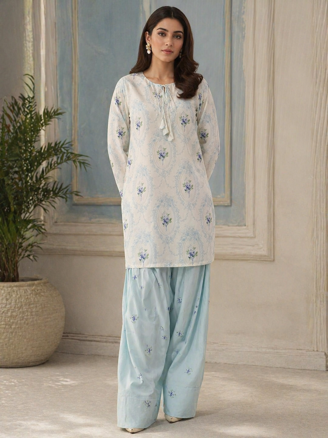 Sunheari Noor Printed 2pcs M 026