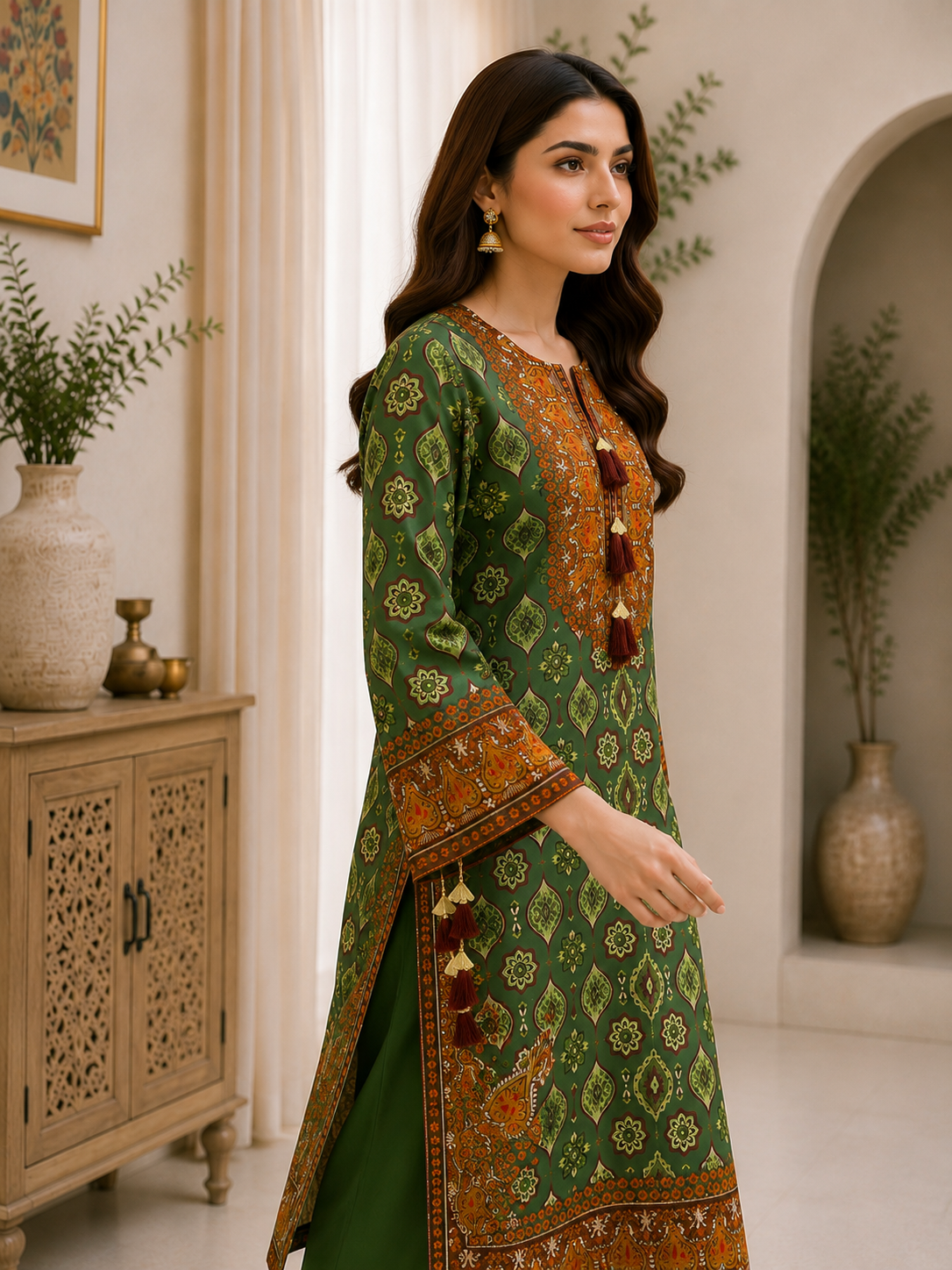 Sabz Elegance 2pcs M 08