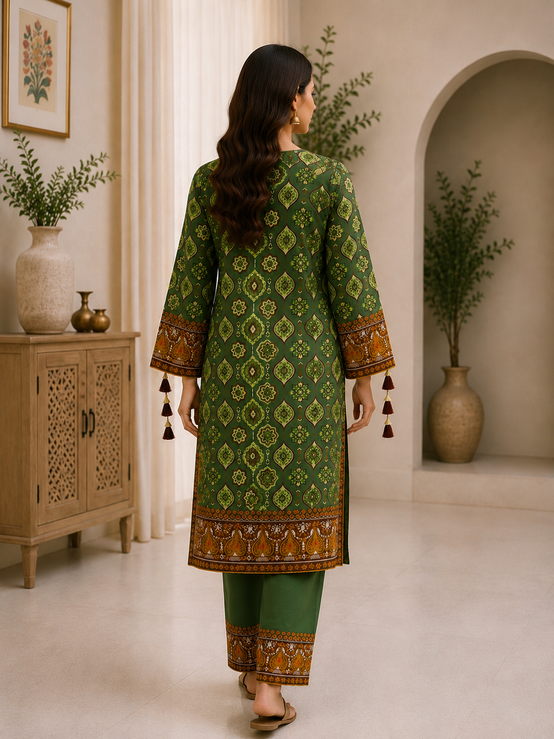 Sabz Elegance 2pcs M 08