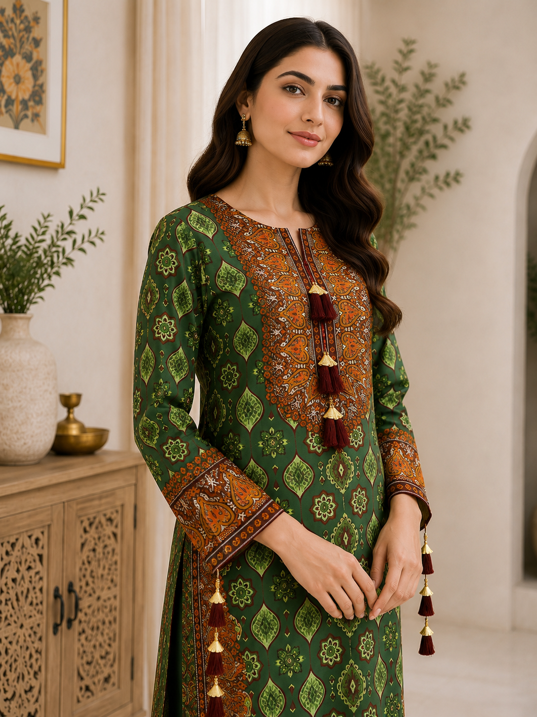 Sabz Elegance 2pcs M 08