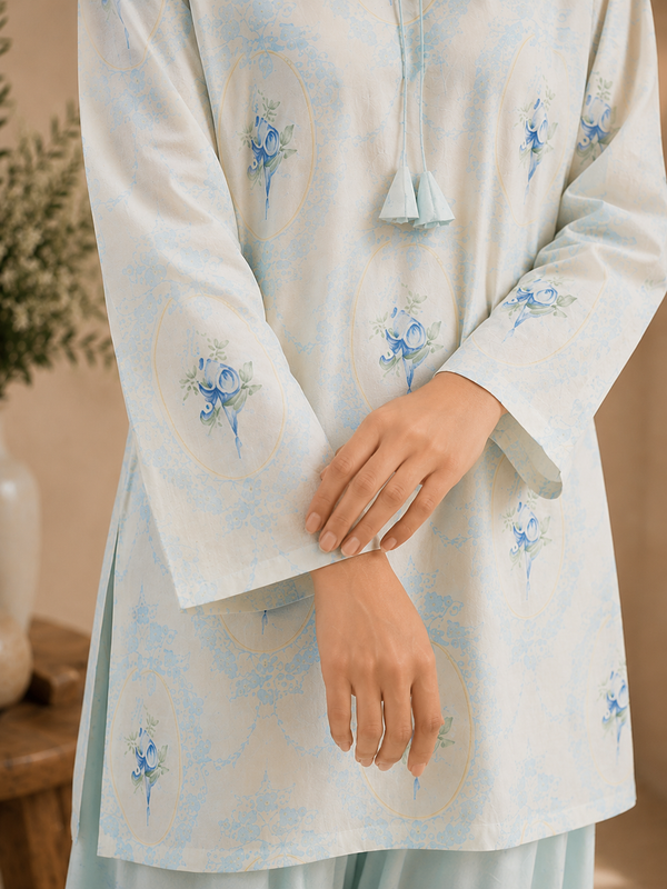 Farshi Mehfil | Printed 2 Piece Suit – Farshi Dastaan